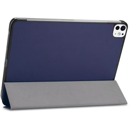 Just in Case iPad Pro 13 (M5 2025 / M4 2024) - TriFold Smart Book Case - Blue