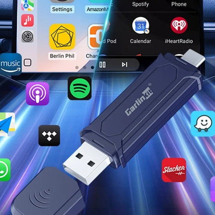 Carlinkit MINI PRO draadloze Carplay/Android Auto-adapter