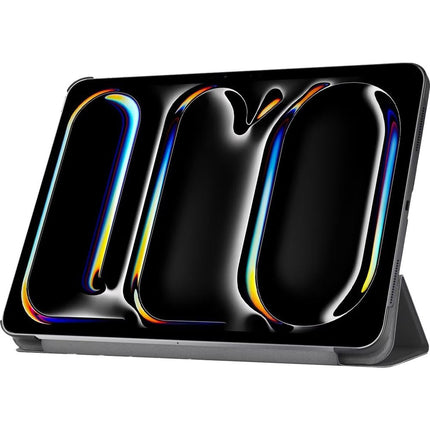 Just in Case iPad Pro 13 (M5 2025 / M4 2024) - TriFold Smart Book Case - Black
