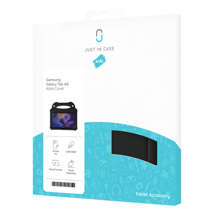 Just in Case Samsung Galaxy Tab A8 - Ultra Kids Case - Black