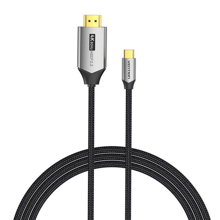 USB-C naar HDMI 2.0-kabel Vention CRBBG 1,5 m, 4K 60Hz (zwart)