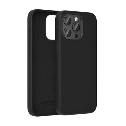 Vention KUEB0-40 siliconen hoesje voor iPhone 14 Pro Max (zwart)