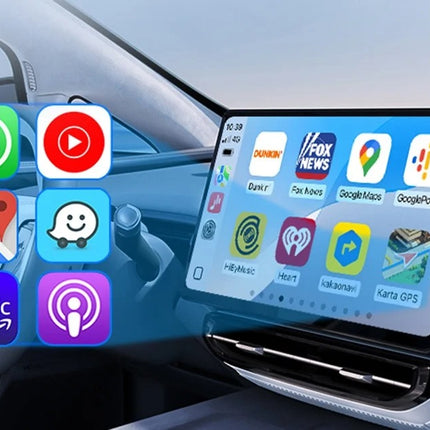 Carlinkit MINI PRO draadloze Carplay/Android Auto-adapter