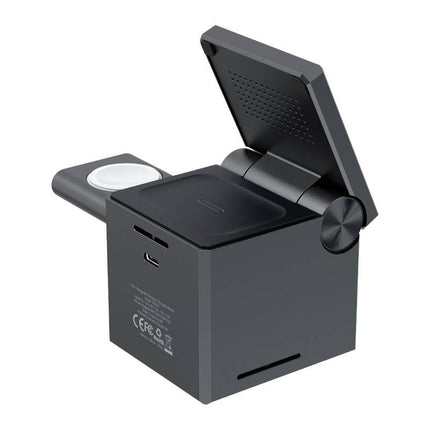 Choetech T632-F 3-in-1 15W inductieve lader (zwart)