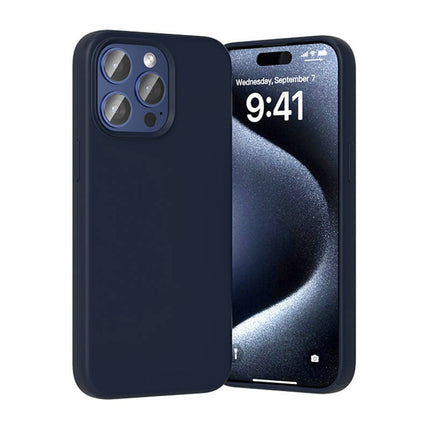 Vention KUFL0-30 siliconen hoesje voor iPhone 15 Pro (blauw)