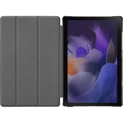 Just in Case Samsung Galaxy Tab A8 - TriFold Smart Book Case - Black