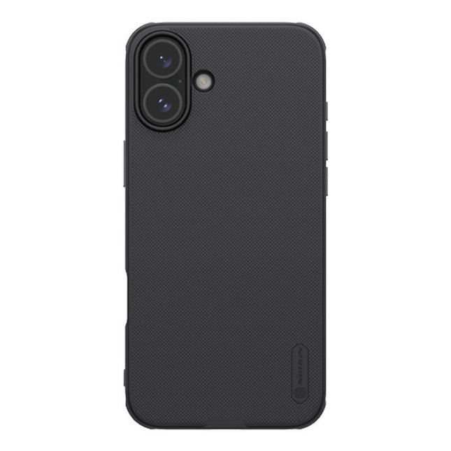 Nillkin Super Frosted Shield Pro hoesje voor iPhone 16 Plus (zwart)