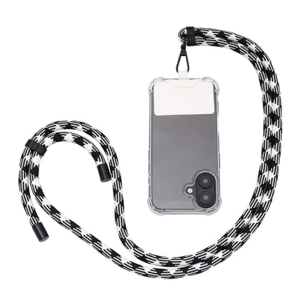 Universele Telefoonkoord - Verstelbare Telefoonketting - Koord voor Telefoon - Zebra Twist