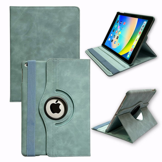 Turquoise Silicone Smart Cover voor de Samsung Galaxy Tab S10 Lite / S9 11.0 inch / Tab S10 FE / S9 FE 10.9 inch - Zwart