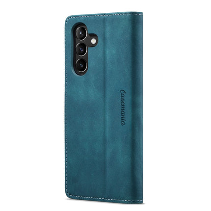 CaseMania Slim Bookcase - Samsung A05s - Groen