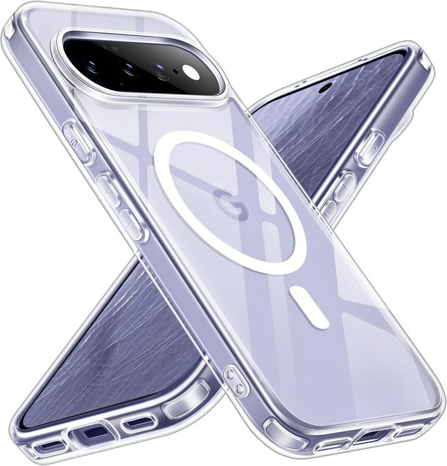 Google Pixel 11 Pro XL - Casemania Shockproof Magsafe Case - Transparant