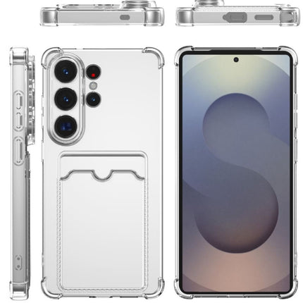 Samsung Galaxy A57 5G Hoesje Transparant Bumper Case With Cards