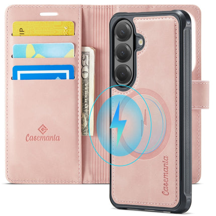 Samsung S26 - Casemania 2-in-1 Magnetic Magsafe Case - Roze
