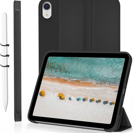 Silicone Smart Cover- iPad A16(2025)/iPad 2022 (10.9 inch 10e Generatie) - Zwart