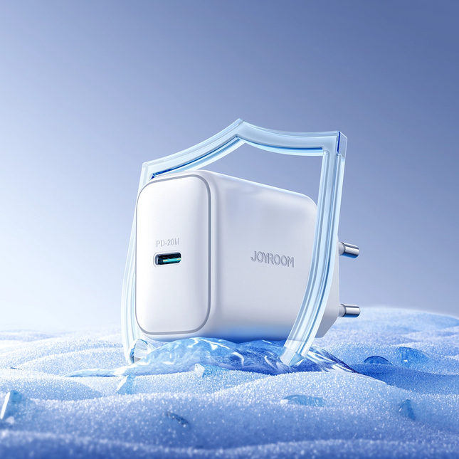 Joyroom JR-TCF20 USB-C PD 20W netwerklader - wit