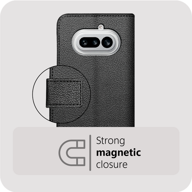 Just in Case Classic Wallet Case - Nothing Phone (4a) - PU leather Book