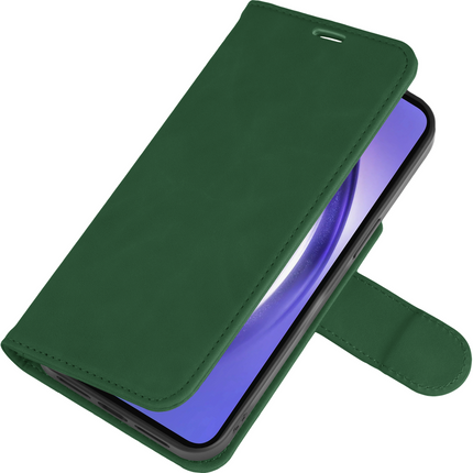 Just in Case PrimeWallet SnapOn Case - Samsung Galaxy A15 (4G/5G) - Detachable PU leather Wallet Case - Green