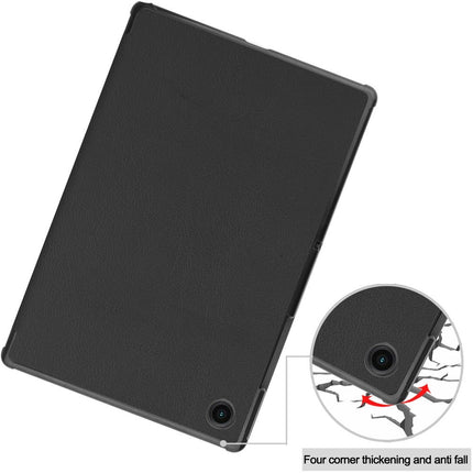 Just in Case Samsung Galaxy Tab A8 - TriFold Smart Book Case - Black
