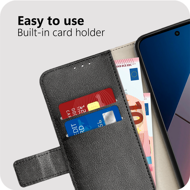 Just in Case Classic Wallet Case - Xiaomi Poco M7 4G - PU leather Book