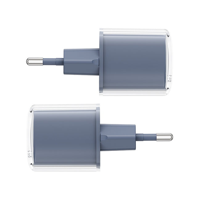 Acefast A53 PD 30W GaN USB-C-lader met display - grijs
