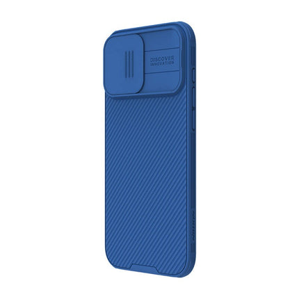 Nillkin CamShield Pro iPhone 16 Pro Max hoesje (blauw)