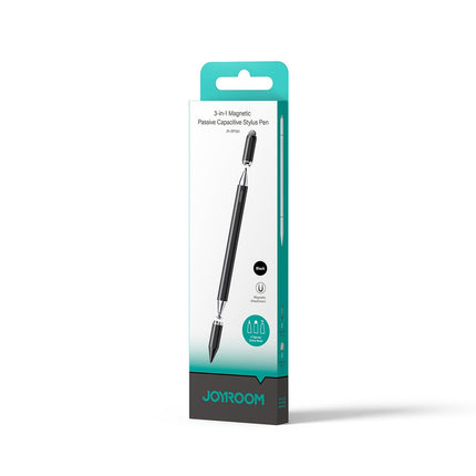 Joyroom JR-BP561 3-in-1 passieve magnetische capacitieve stylus - zwart