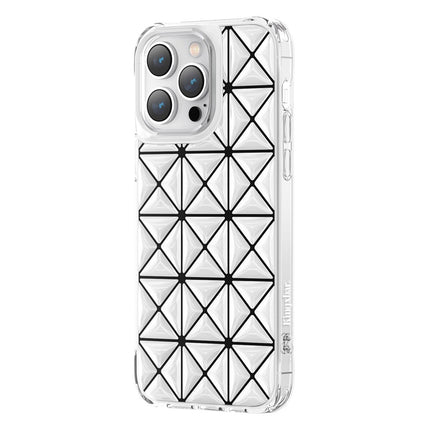 Kingxbar Miya Series hoesje voor iPhone 14 Pro achterkant wit