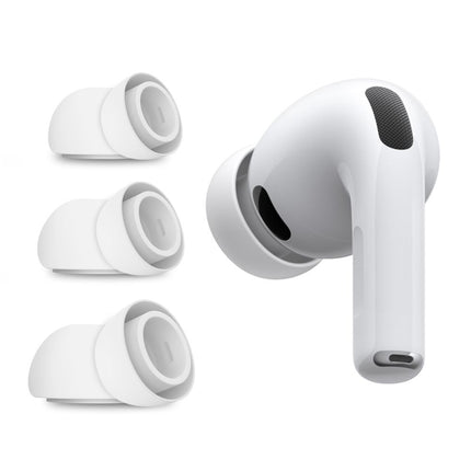Tech-Protect oordopjes voor AirPods Pro 3 in de maten S / M / L, 3-pack - wit