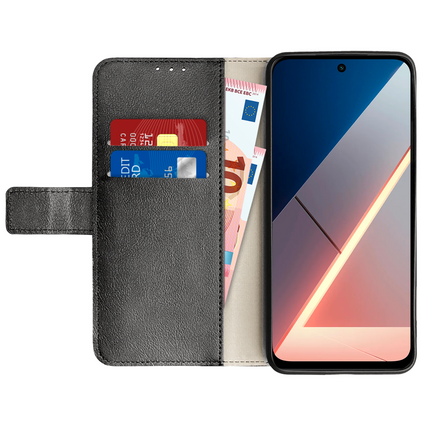 Just in Case Classic Wallet Case - Xiaomi Poco M7 4G - PU leather Book
