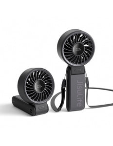 Jisulife Handheld Fan Life7 3600mAh Draagbare USB-ventilator - Zwart