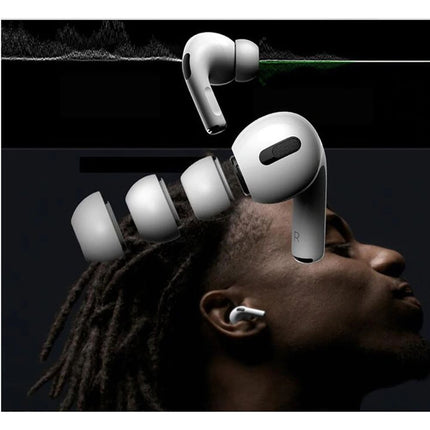 Tech-Protect oordopjes voor AirPods Pro 3 in de maten S / M / L, 3-pack - wit