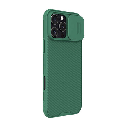 Nillkin CamShield Pro iPhone 16 Pro Max hoesje (groen)