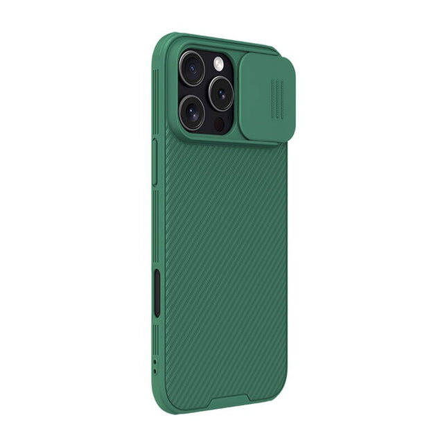 Nillkin CamShield Pro iPhone 16 Pro Max hoesje (groen)
