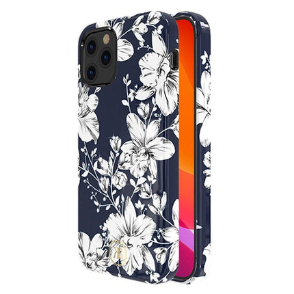 Kingxbar Blossom hoesje versierd met originele Swarovski-kristallen voor iPhone 12 mini, meerkleurig (Lily)