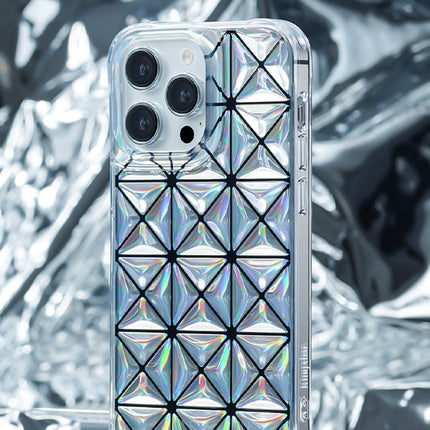 Kingxbar Miya Series hoesje voor iPhone 14 Pro achterkant wit