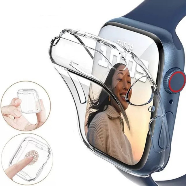 Voor de Apple Watch Ultra / Ultra 2 / Ultra 3 - 49 mm 360 Case - Transparant