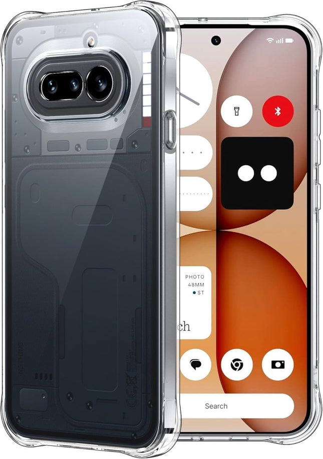 Nothing Phone 4a Hoesje Anti Shock Transparant