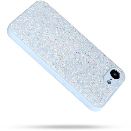 Hoesje iPhone 17e / iPhone 16e Luxe 3D Diamond Case - Blauw