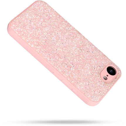 Hoesje iPhone 17e / iPhone 16e Luxe 3D Diamond Case - Roze