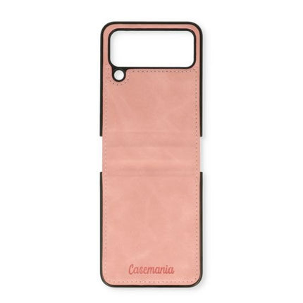 Hoesje Casemania Luxe Wallet Case - Samsung Z Flip 8 - Roze