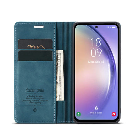 CaseMania Slim Bookcase - Samsung A05s - Groen
