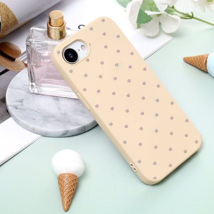 Hoesje Quality Silicone Case - iPhone 17e /iPhone 16e - Beige