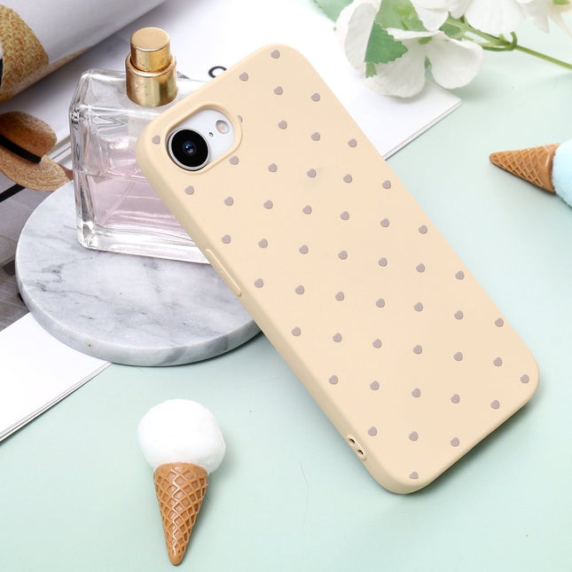 Hoesje Quality Silicone Case - iPhone 17e /iPhone 16e - Beige