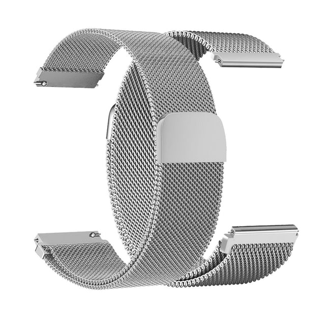 Hoco WH02 - Universal Milanese Watchband - 22mm - Zilver