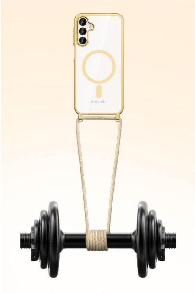 Samsung S25 FE - Magnetic Magsafe Koord Case - Goud