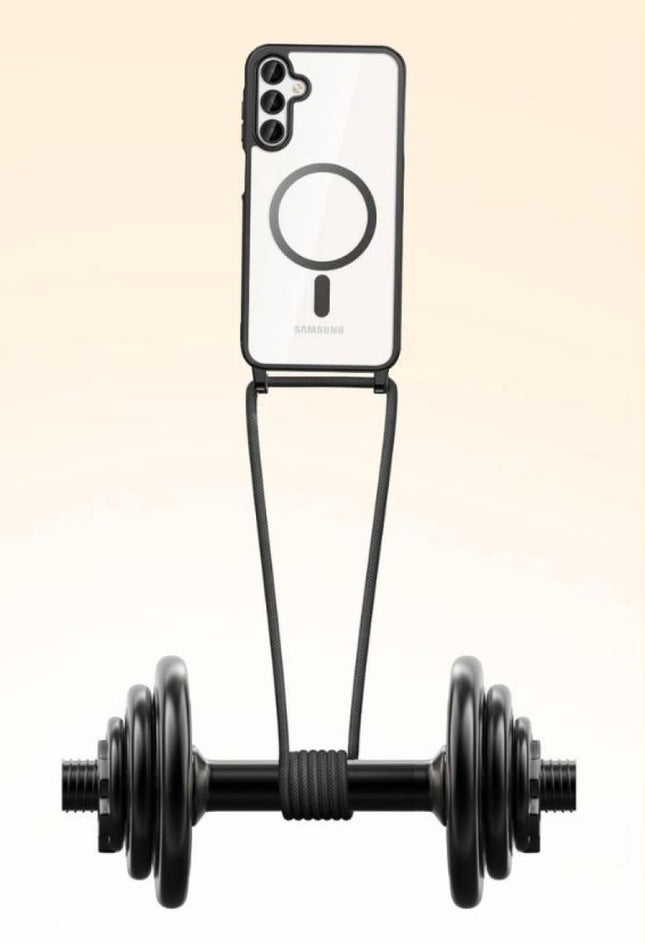 Samsung S25 FE - Magnetic Magsafe Koord Case - Zwart