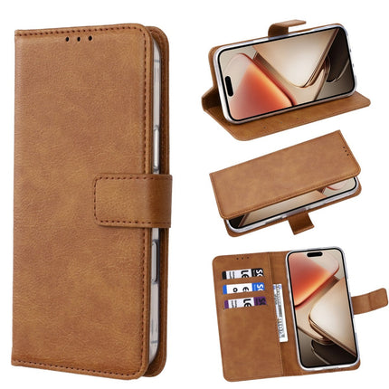 Motorola Moto G67/G67 Power/G77 Hoesje Bookcase Bruin