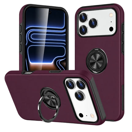 My Choice Anti-Drop Ring Armor - iPhone 18 Pro Max/17 Pro Max - Burgundy