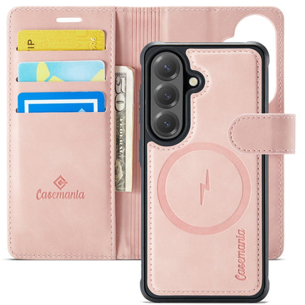Samsung S26 - Casemania 2-in-1 Magnetic Magsafe Case - Roze