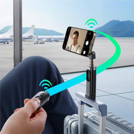 Joyroom JR-ZS509 MagSafe-compatibele selfiestick met Bluetooth - Zwart